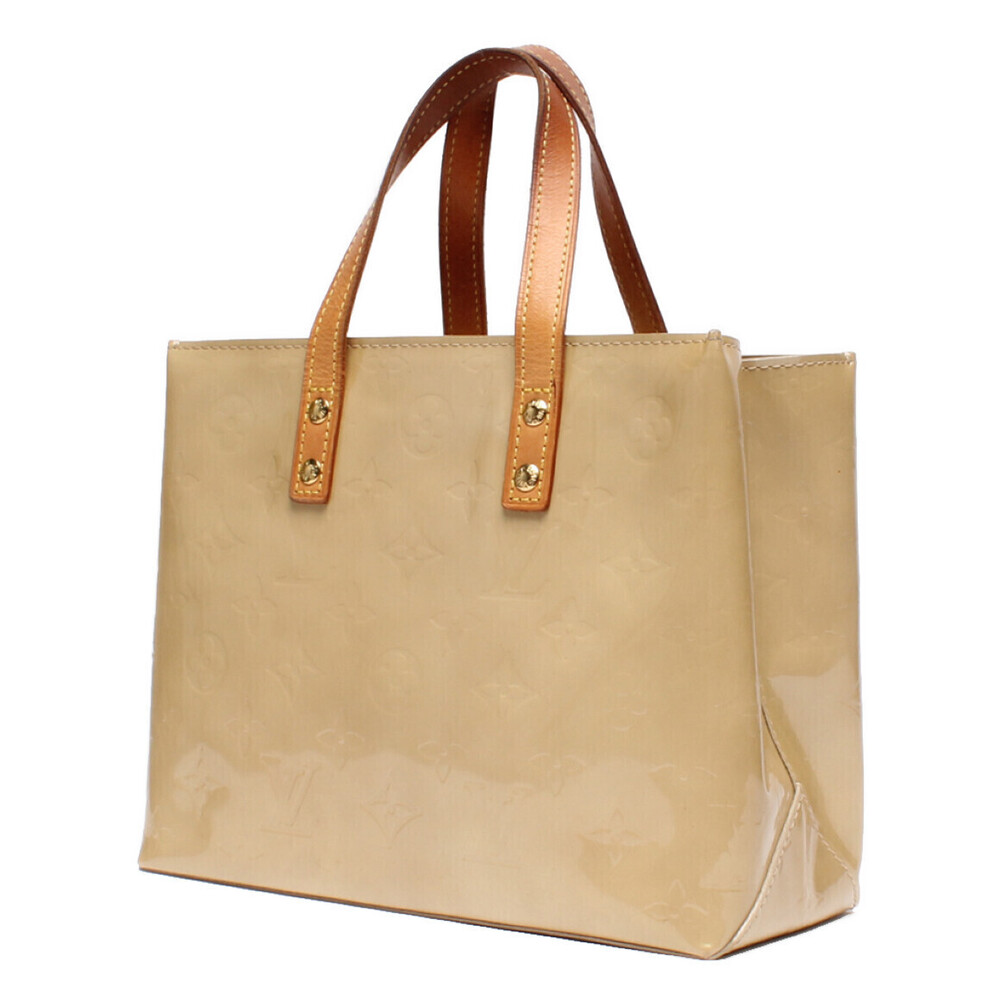 Louis Vuitton Reade Vernis Handbag Leather